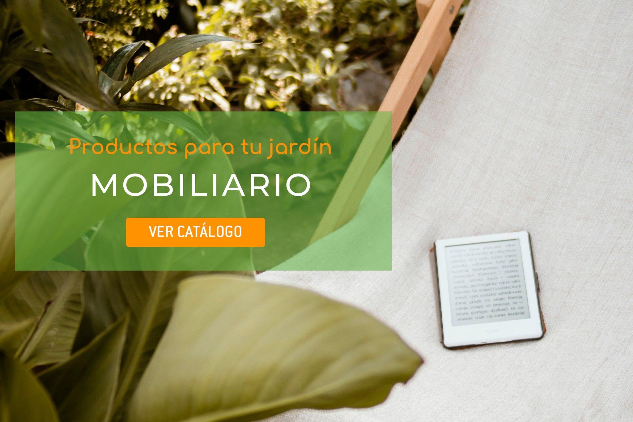 comprar muebles para el jardin