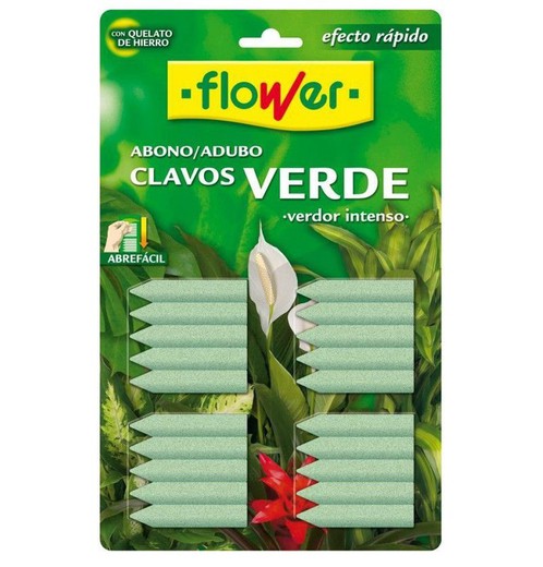 Abono Clavos Verde