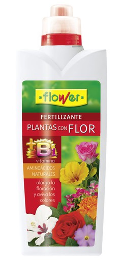 Fertilizante Líquido Plantas com Flores 1L Flor