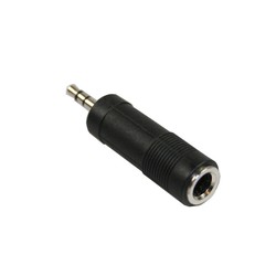 Adaptador estéreo de 3,2 a 6,3 mm