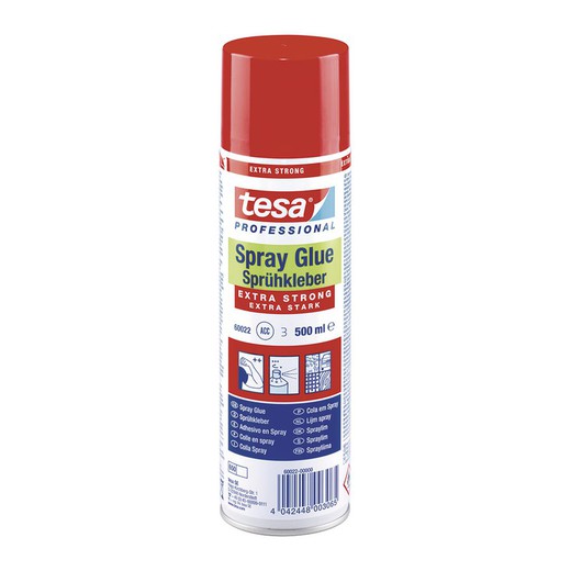 Adhesivo en spray extra fuerte 500ml 60022 tesa