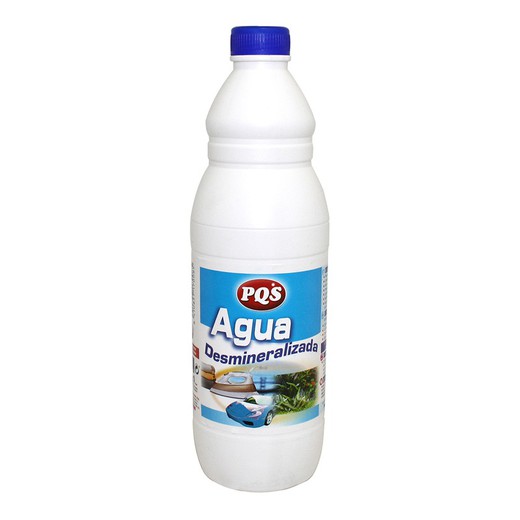 Garrafa de água desmineralizada / destilada 1l pqs