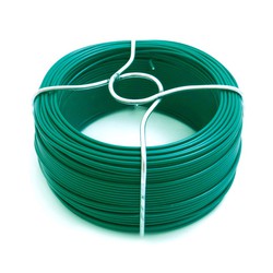 Alambre forrado verde nº 6 - 1,40mmx50mts - 240gr