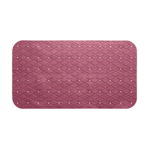 Tapis de douche rectangulaire en terre cuite 69x39cm