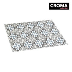 Alfombra vinilica croma hidra topo 45x75cm