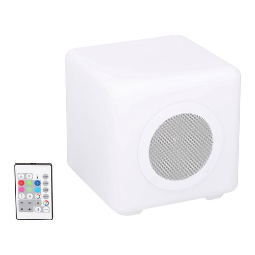 Haut-parleur cube bluetooth extérieur 4000mah 1x6w dunlop