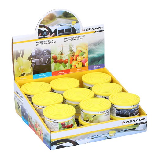 Ambientador de coche aromas variados dunlop