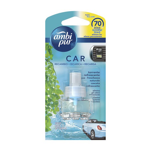 Refil carro Ambipur aqua 7ml