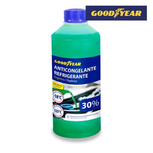 Anti-congelante 30% verde 1l -18° c goodyear