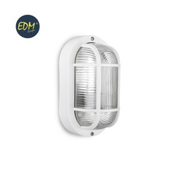 Aplicar ip54 oval branco e27 40w 20x11,3cm mod. Oval de Tarragona