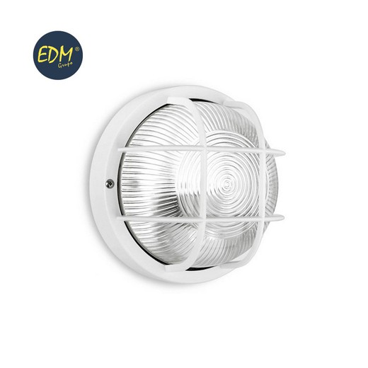 Appliquer ip54 rond blanc e27 40w diamètre : 18,5cm modèle tarragone