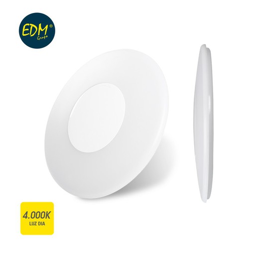 Aplicar superfície led 16w 28,15cm 4.000k edm