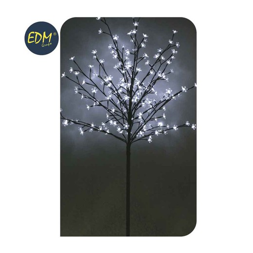 Arbre 3d sakura 150cm 200 leds blanc froid (intérieur) électrodiffusion