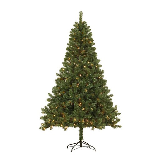 Sapin de Noël avec lumières led intégrées 525 branches 185cm