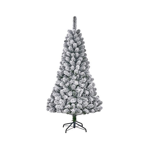 Sapin de Noël effet givre avec 266 branches 155x86cm