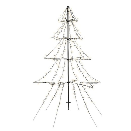 Arbre led extérieur avec cadre en métal 2mts-420l lumière chaude