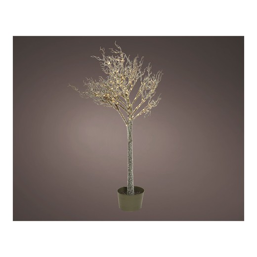 Arbol led modelo rustico con maceta ip44 150cm