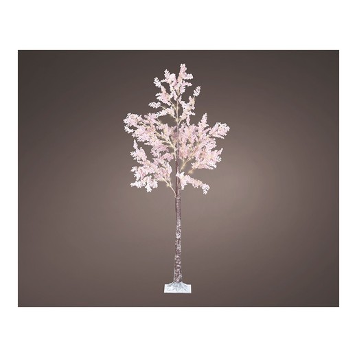 Arbol micro led flores rosas ip44 180cm