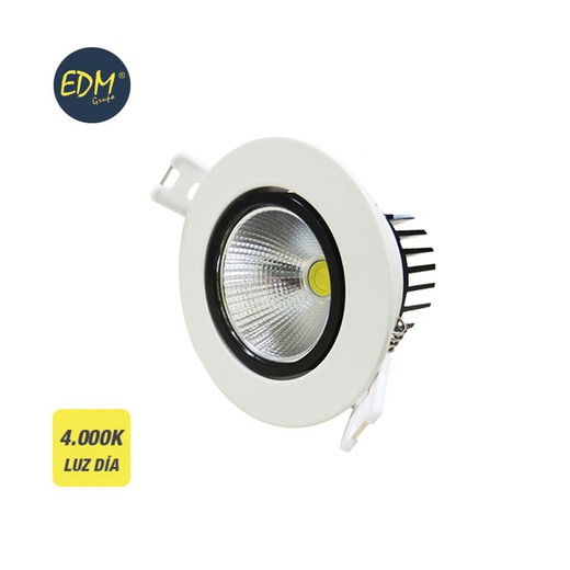 anel recesso branco led 5w 4.000 k edm luz diurna