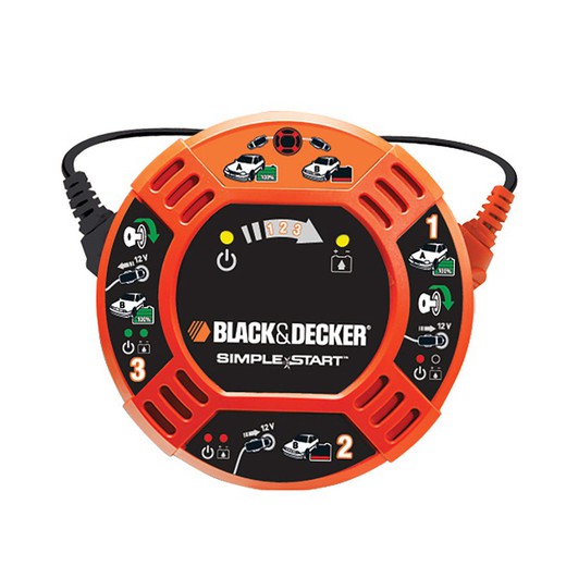 Démarreur de saut de voiture 12v black & decker