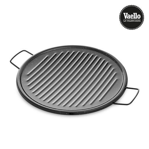 Asador grill esmaltado asas ø46cm. Vaello