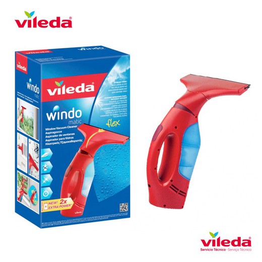 Aspirador de ventanas windowmatic 150568 vileda