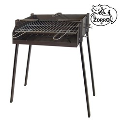 Barbacoa Cuadrada C/Soporte Para Paella 50x75cm Imex El Zorro