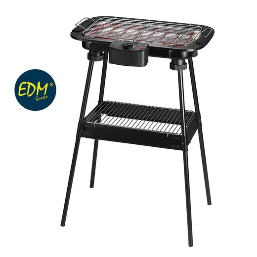 Barbecue électrique sur pied - 2000w - edm