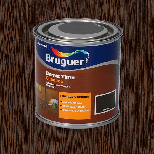 Verniz manchado de cetim (princesa) wenge 0,75l bruguer