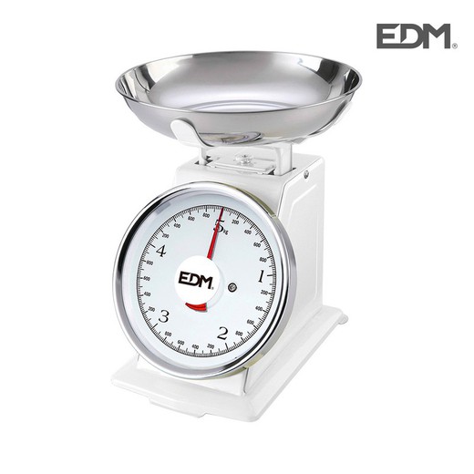 Balança de cozinha mecânica máx. 5kg edm