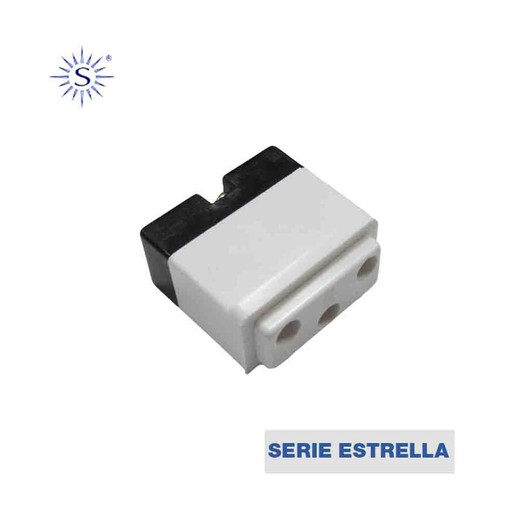 Base 10a t/t desplazada serie estrella solera