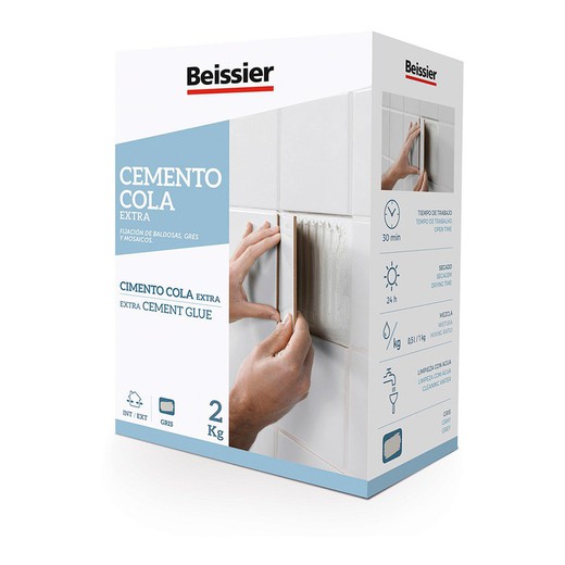 Cola de cimento Beissier extra 2kg