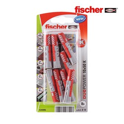 Blister 8 taquets duopower 10x50 fischer