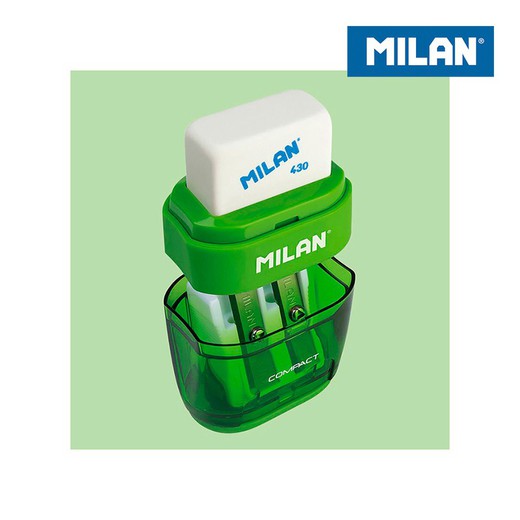 Aiguiseur compact blister + 2 recharges milan