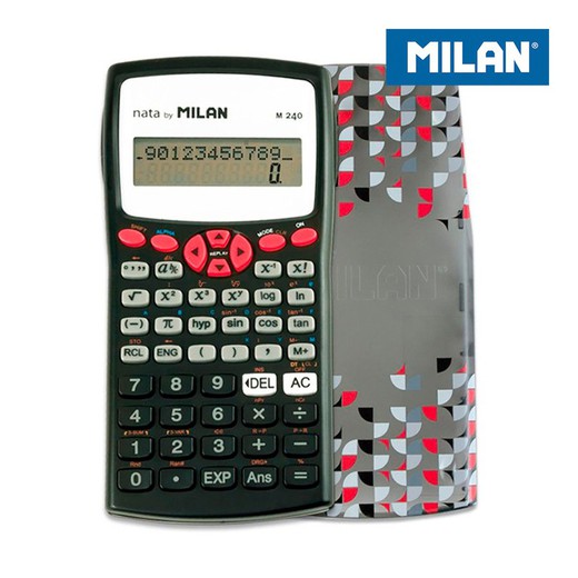 Blister calculatrice scientifique m240 avec couvercle