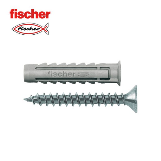 plug blister + parafuso fischer sx 6 x30 s kp / 10k 10 u.