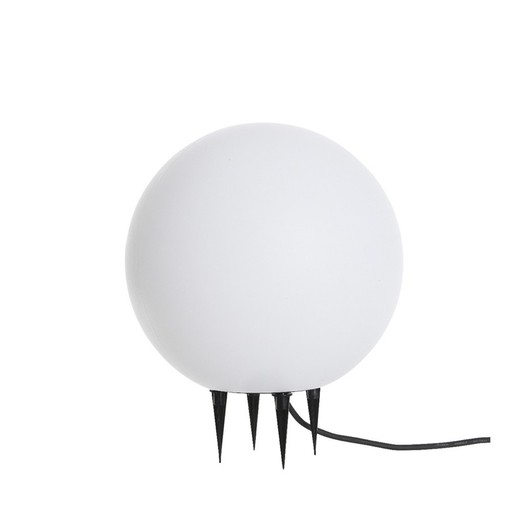 bola led para exterior branca e-27 ø30cm