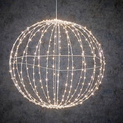 boule décorative avec 400leds intégrées ip44 50cm