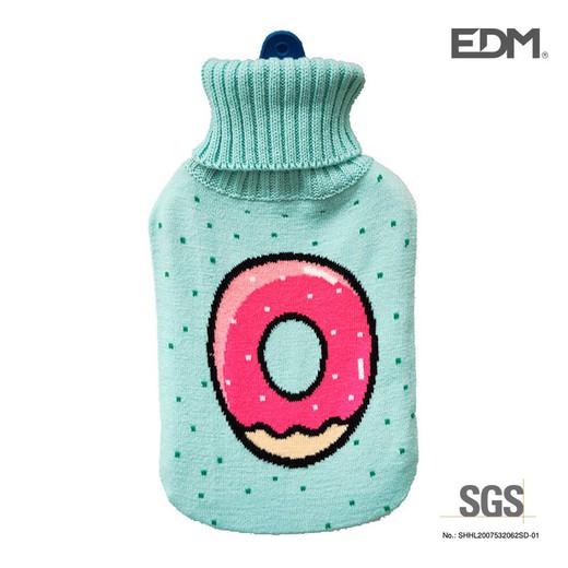 Bolsa de agua donut glaseado 2l