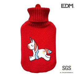 Sac à eau rouge Licorne 2l