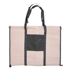 Bolsa De Playa Convertible En Esterilla 60x45cm