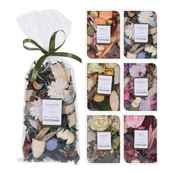 Sachet fleurs parfumées 100g senteurs diverses