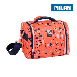 Bolsa isotermica porta alimentos gran capacidad naranja milan