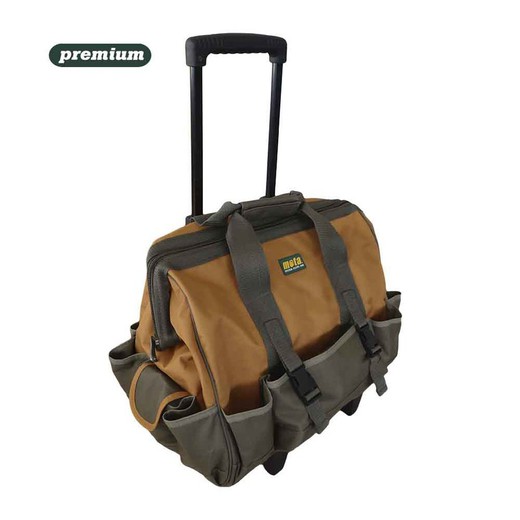 Bolsa de ferramentas 40 litros com rodas 444x254x356mm bz05