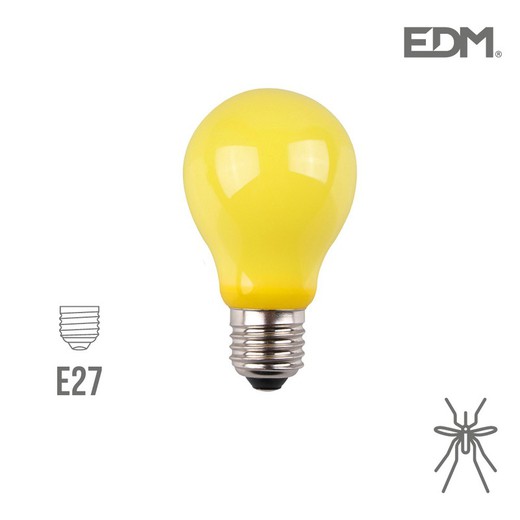 Lâmpada anti-mosquito led padrão e27 4w 360 lm edm