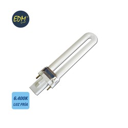 Lâmpada de baixo consumo pl-11w 6.400k luz fria 880 lumens edm