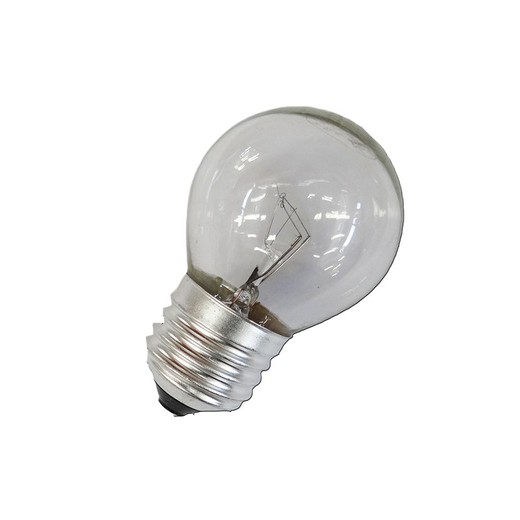 Lâmpada esférica transparente 25w e27 220 / 240v (apenas para uso industrial)