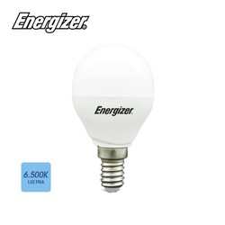 lâmpada led esférica e14 5,9w 520 lm 6500k energizador de luz fria