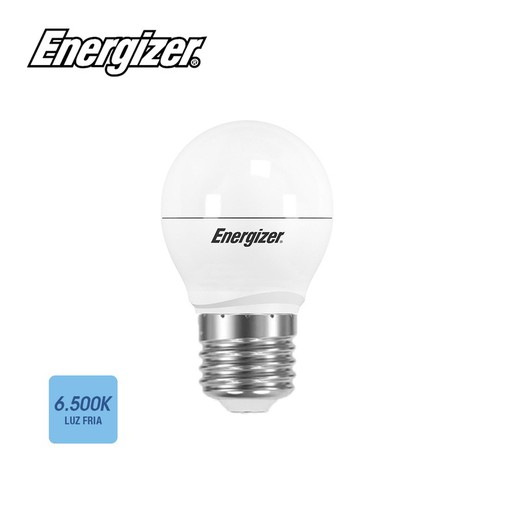 lâmpada led esférica e27 6w 540 lm 6500k energizador de luz fria