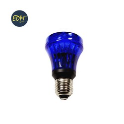 Bombilla flash e-27 azul 10w